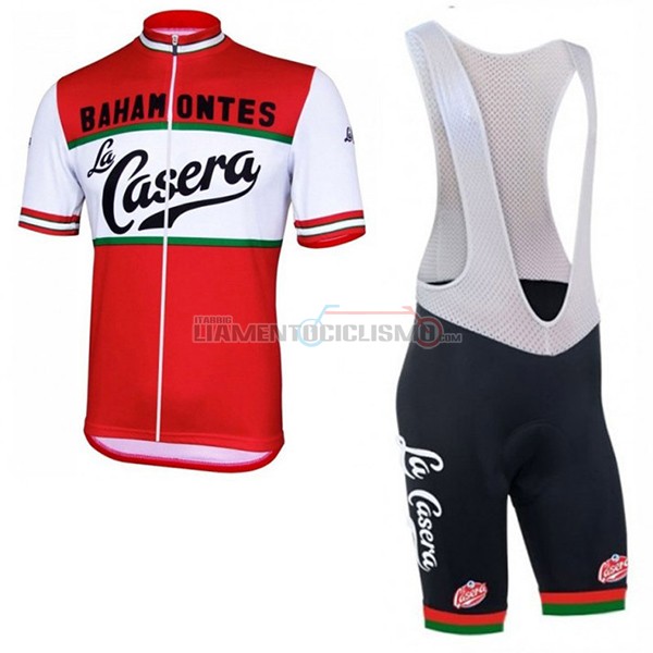 Abbigliamento Ciclismo La Casera Vintage 2017 rosso